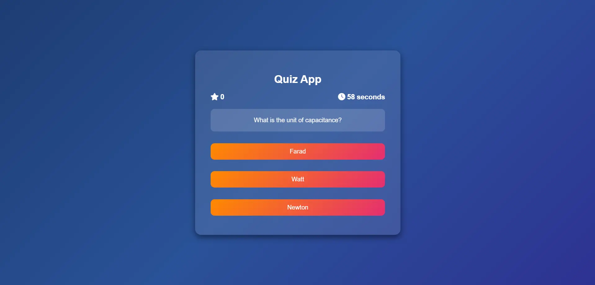 Quiz App