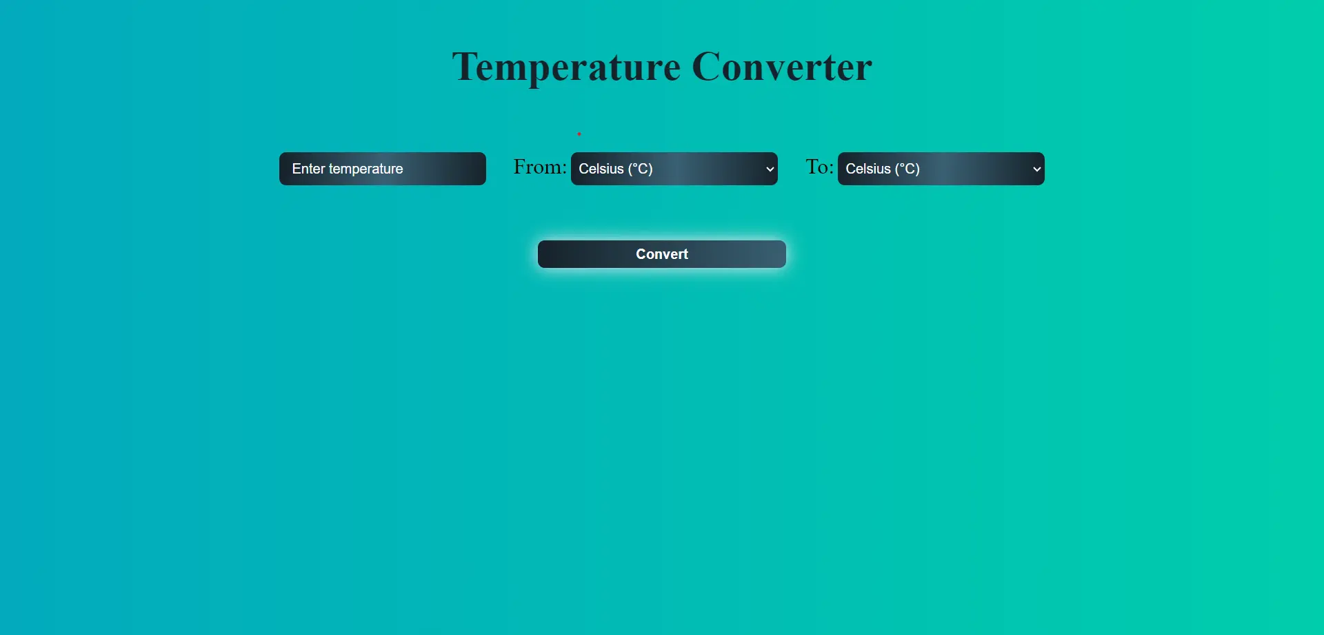 Temperature Converter